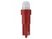 Lâmpada T5LED 12v/1,2 W _ vermelho (2 unidades)