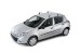 Barras de tejadilho em alumínio cruz para Peugeot 206 5d (98->08) - 206+ 5d (09->)