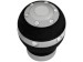 Manete de mudanças Crystal Style & leather black
