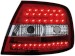 Farolins de Led Audi A4 B5 Lim. 95-10.00 _ vermelho/crystal