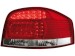 Farolins de Led Audi A3 8P 2003+ _ vermelho/crystal