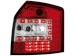 Farolins de Led Audi A4 B6 Avant 01-04 _ vermelho/crystal