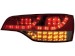 Farolins de Led Audi Q7 05-09 _vermelho/smoke