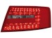 Farolins de Led Audi A6 Lim.04-08_ vermelho/crystal