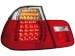 Farolins de Led BMW E46 4D 02-04 _ vermelho/crystal