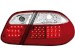 Farolins de Led Mercedes B. CLK C208 06.97-06 _ vermelho/crystal