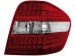 Farolins de Led Mercedes Benz M-Klasse 05+ _ vermelho/crystal