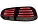 Farolins de Led VW Golf VI _ com LED indicator_ vermelho/crystal