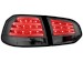 Farolins de Led VW Golf VI _ vermelho/smoke