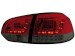 Farolins de Led VW Touran 2003+_ vermelho/crystal