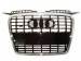 Grelha em plástico com aro cromado para Audi A3 (Typ 8P) Bj. 05-08