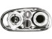 Faróis Angel eyes para  VW Golf IV 97-04 _ com 2 angel eyes _ chrome