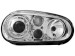 Faróis Angel eyes para  VW Golf IV 97-04 R32-Look _ chrome