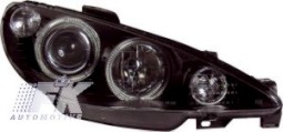 farois Angel Eyes Peugeot 206 BLACK