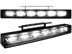 Lâmpadas de Luz de dia 6 hipower LED 200x29x43(max)30(min)_bl