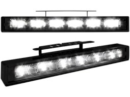 Lâmpadas de Luz de dia 6 hipower LED 200x29x28_black
