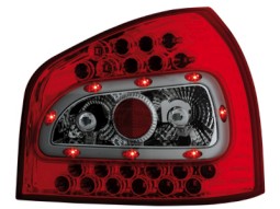 Farolins de Led Audi A3 8L 09.96-04 _ vermelho/crystal