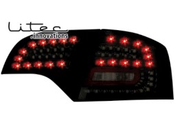 Farolins LITEC  de Led Audi A4 Avant B7 04-08 _ black