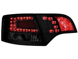 Farolins de Led Audi A4 Avant B7 04-08_black/smoke