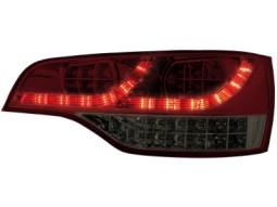 Farolins de Led Audi Q7 05-09 _vermelho/smoke