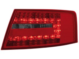 Farolins de Led Audi A6 Lim.04-08_vermelho/smoke