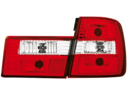 Farolins traseiros para  BMW E34 Lim. 85-95 _ vermelho/crystal