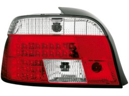 Farolins de Led BMW E39 95-00 _ vermelho/crystal