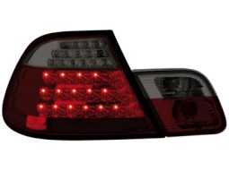 Farolins de Led BMW E46 coupe 98-03 _ vermelho/smoke