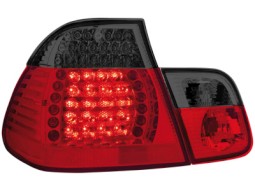 Farolins de Led BMW E46 4D 02-04 _ vermelho/smoke