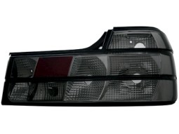 Farolins traseiros para BMW E32 7 Series 88-94 _ blackchrome