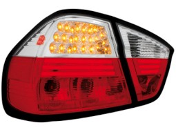 Farolins de Led BMW E90 _ 05+ _ vermelho/black