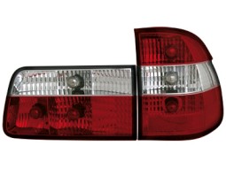 Farolins traseiros para  BMW BMW E39 Touring 97-04 _ vermelho/crystal