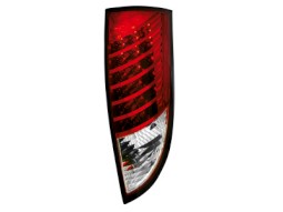 Farolins de Led Ford Focus 98-04_ vermelho/crystal