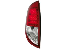 Farolins de Led Ford Focus 98-04 _ vermelho/crystal