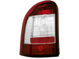 Farolins traseiros para Ford Mondeo Turnier 93-00 _ vermelho/crystal
