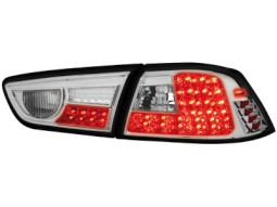 LED tail lights Mitsubishi Lancer 08+ chrome