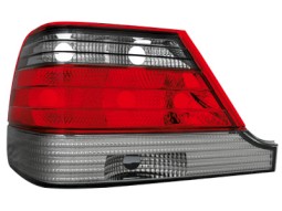 Farolins traseiros para  Mercedes Benz W140 97-99 S-class _ vermelho/black