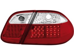 Farolins de Led Mercedes B. CLK C208 06.97-06 _ vermelho/crystal