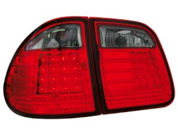 Farolins de Led Mercedes Benz W210 T-Modell _ vermelho/black