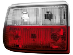 Farolins traseiros para Opel Astra F 91-97 _ vermelho/crystal