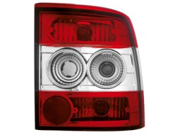 Farolins traseiros para Opel Vectra A 89-95 _ vermelho/crystal