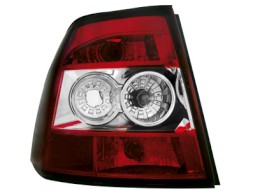 Farolins traseiros para Opel Vectra B 10.95-99 _ vermelho/crystal