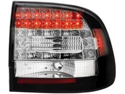 Farolins de Led Porsche Cayenne 03-07_vermelho/crystal