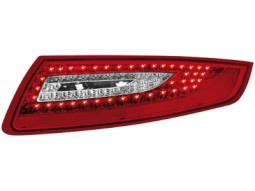 Farolins de Led Porsche 911 / 997 04-08_vermelho/crystal