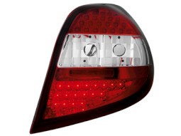 Farolins de Led Renault Clio 05-12.07 _ vermelho/crystal