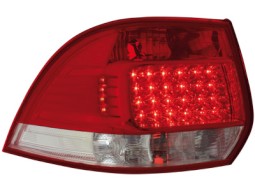 Farolins de Led VW Golf V 03-09 _ vermelho/crystal