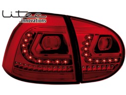 Farolins LITEC de Led VW Golf V 03-09 _ vermelho/crystal