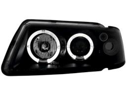 Faróis Angel eyes para Audi A3 8L 9.96-00_2 angel eyes _ black _RHD