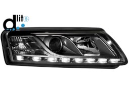 Faróis daylight AUDI A6_Black 2004-2007