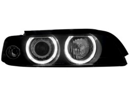 Faróis Angel eyes para BMW E39 _ halo rims Xénon 95-2000